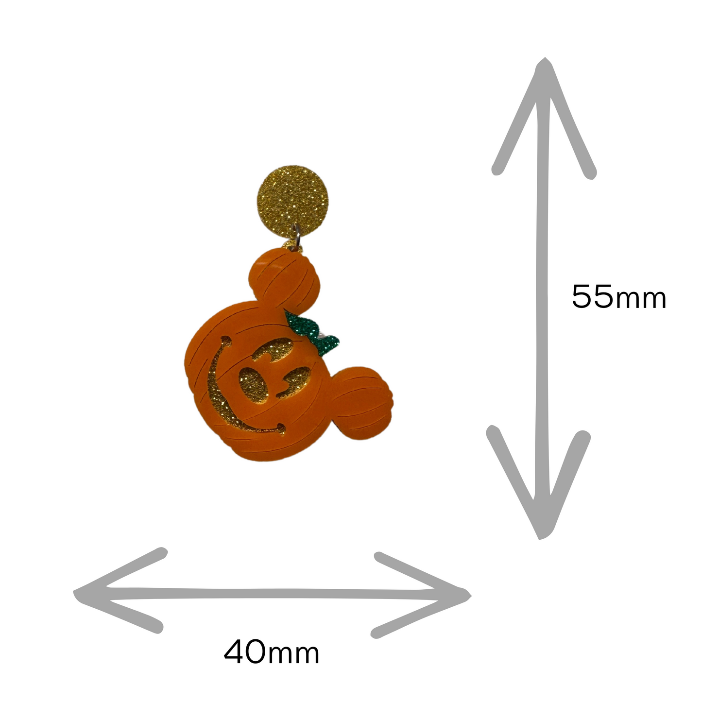 Mickey Pumpkin Earrings