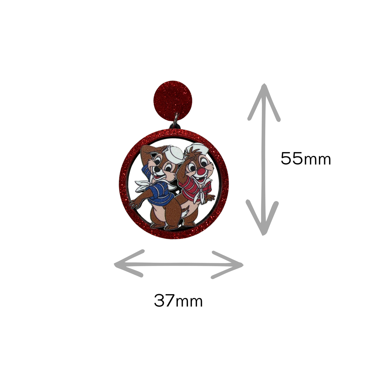 Chip 'n' Dale Cruise Earrings