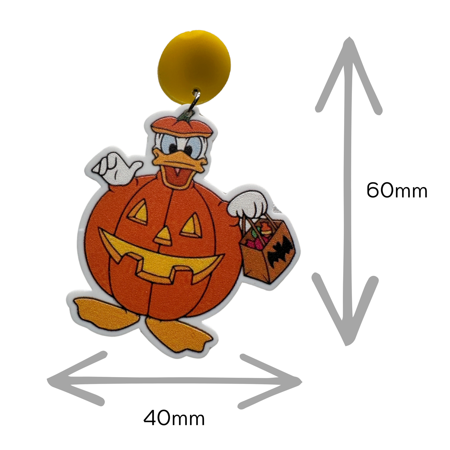 Pumpkin Donald Duck