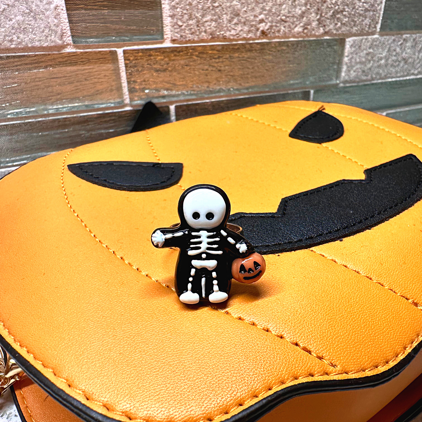 Lil Skeleton Statement Ring