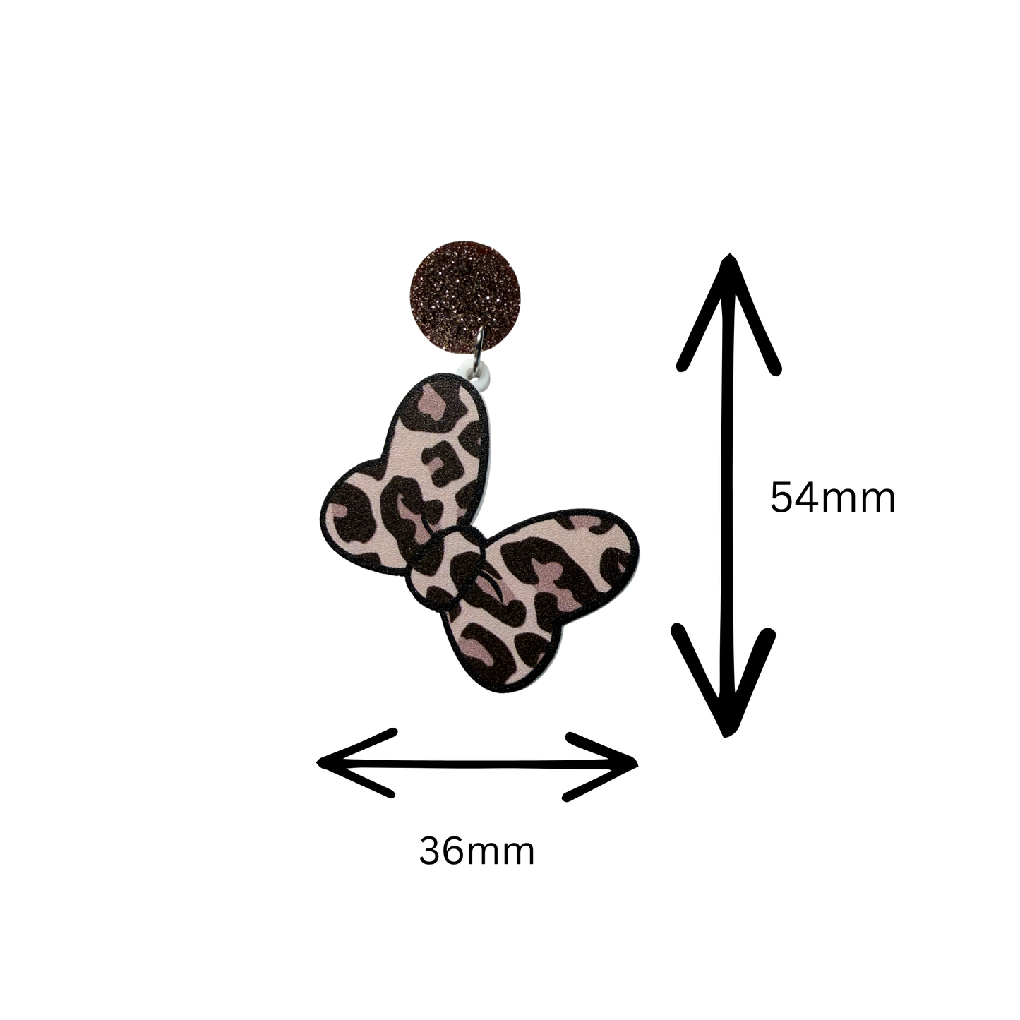 Minnie's Bow-Animal Print