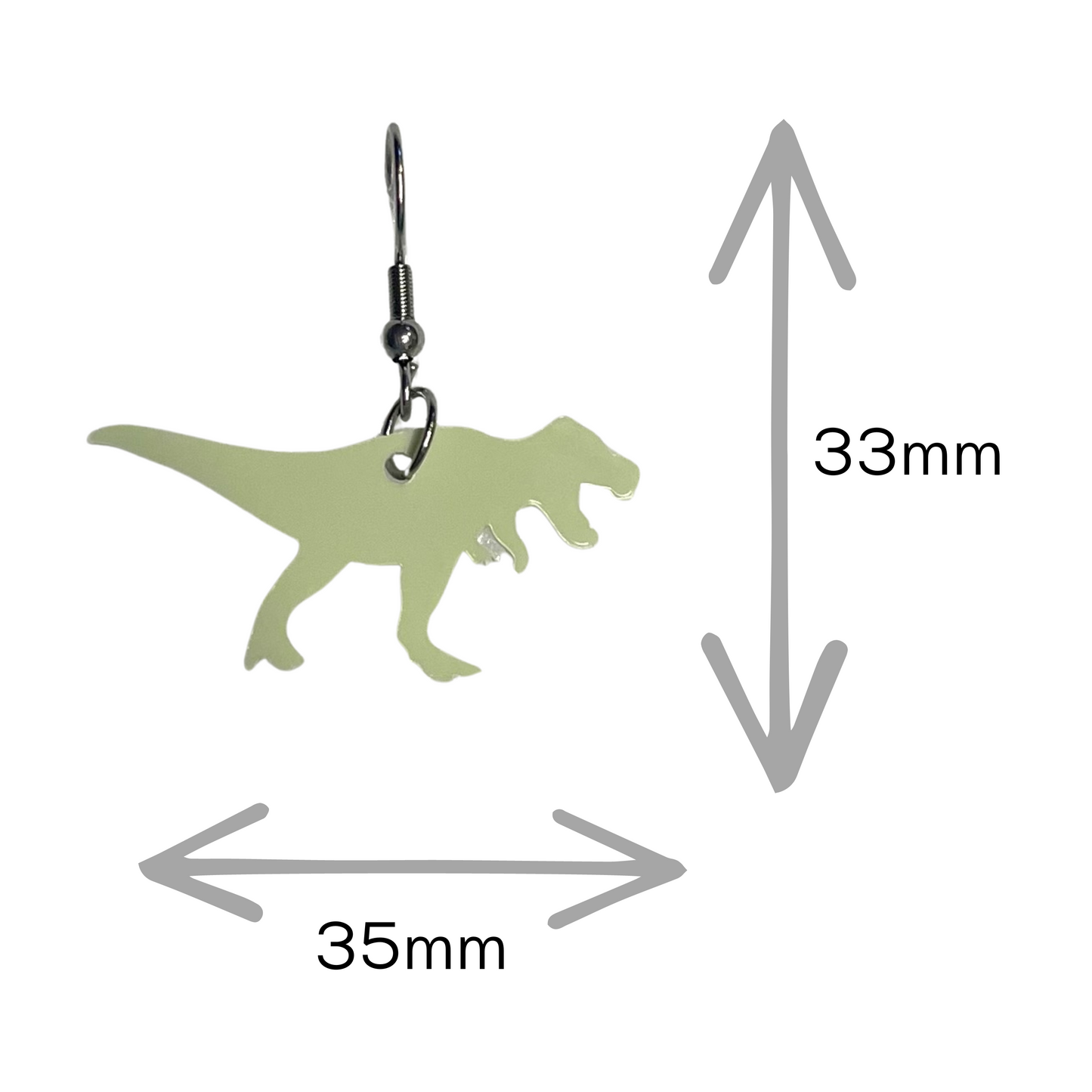 Dinosaur Earrings