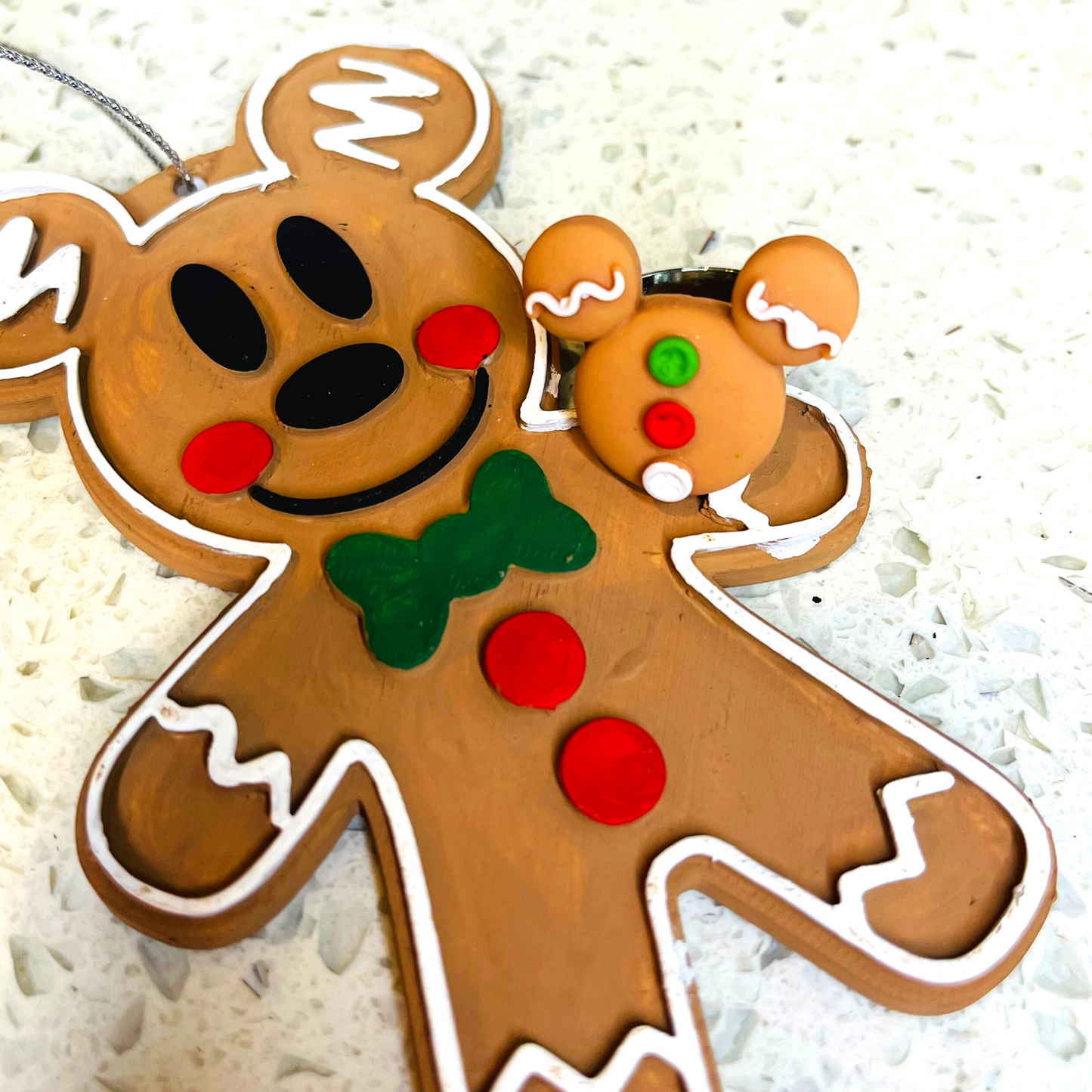 Gingerbread Mickey Statement Ring - Marvelous On Main Street