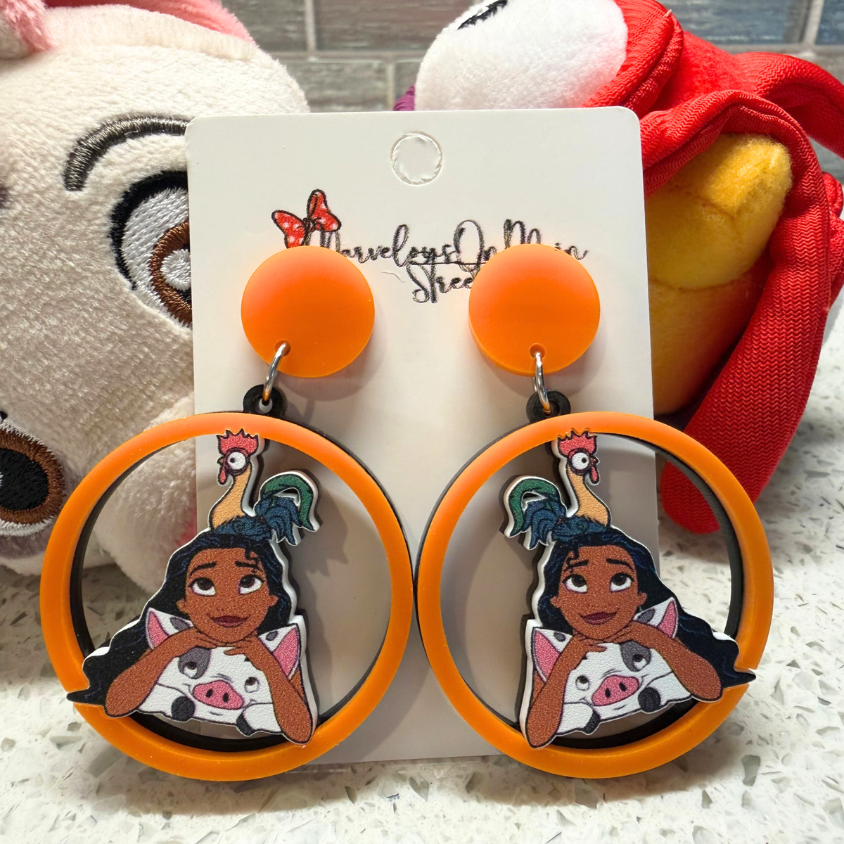 Moana and friends