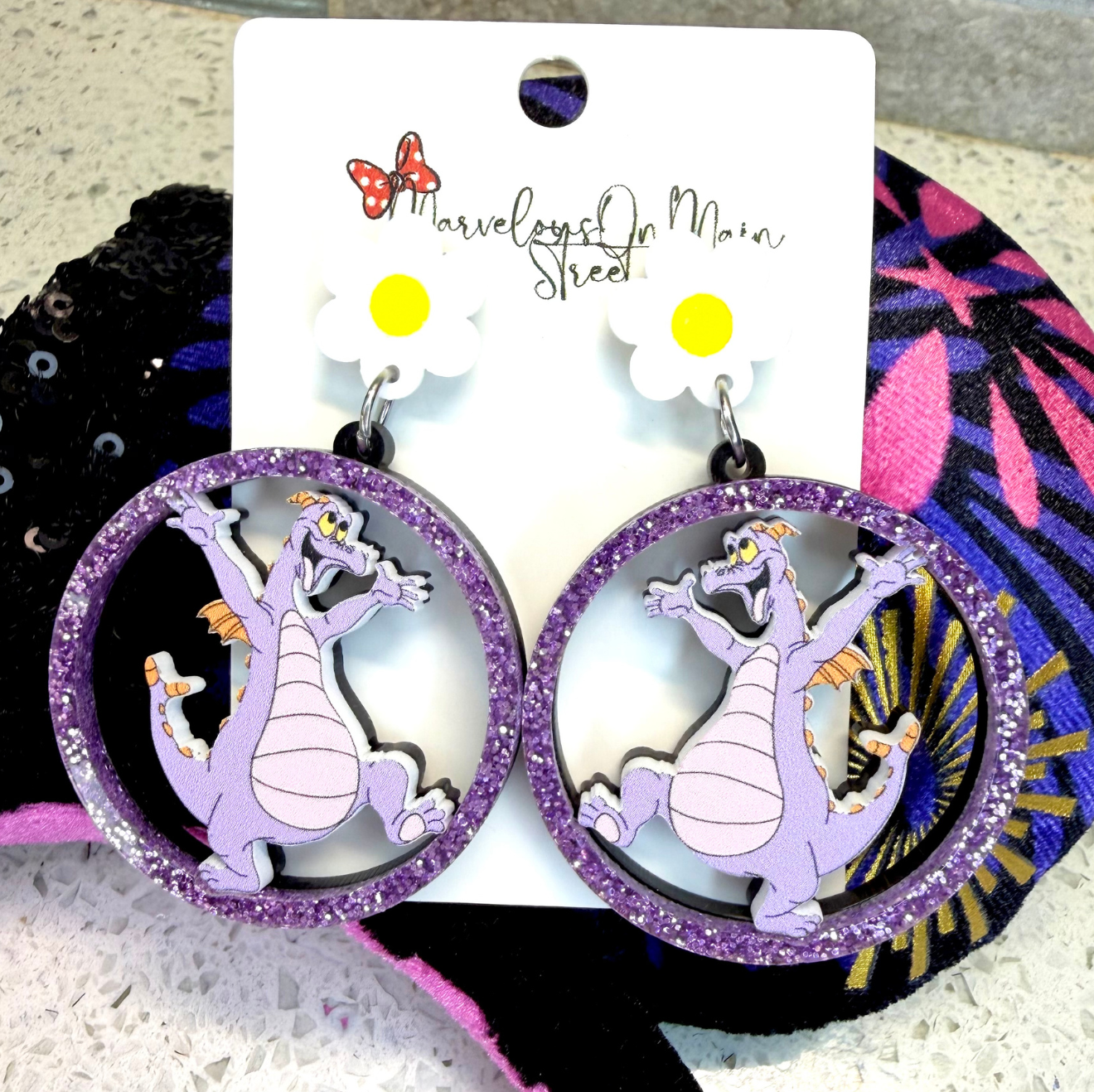 Figment Dangle Drop Earrings