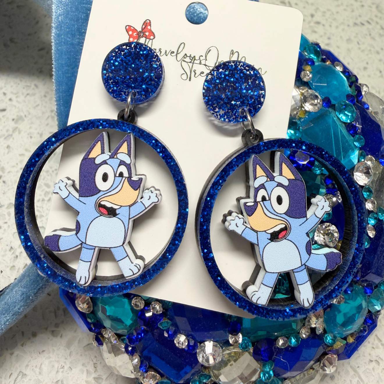 Bluey Earrings