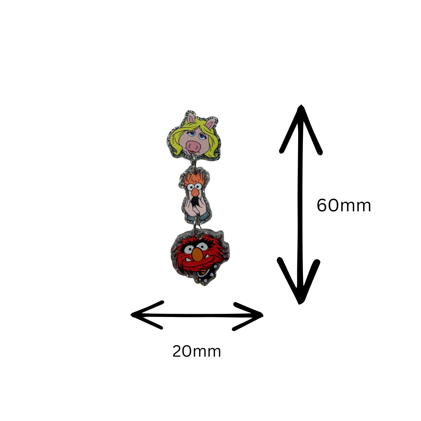 The Muppets -Featuring Kermit, Miss Piggy, Gonzo, Bunsen Honeydew, Beaker & Animal