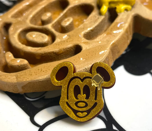 Mickey Waffle Accent Ring - Marvelous On Main Street