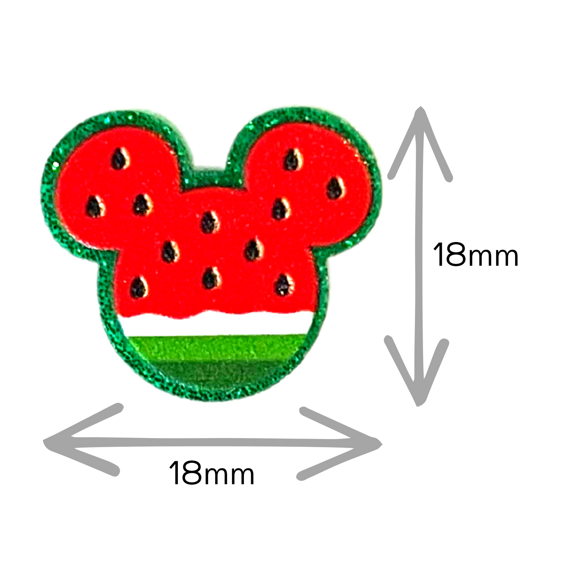 Mickey Inspired Watermelon Stud Earrings - Marvelous On Main Street